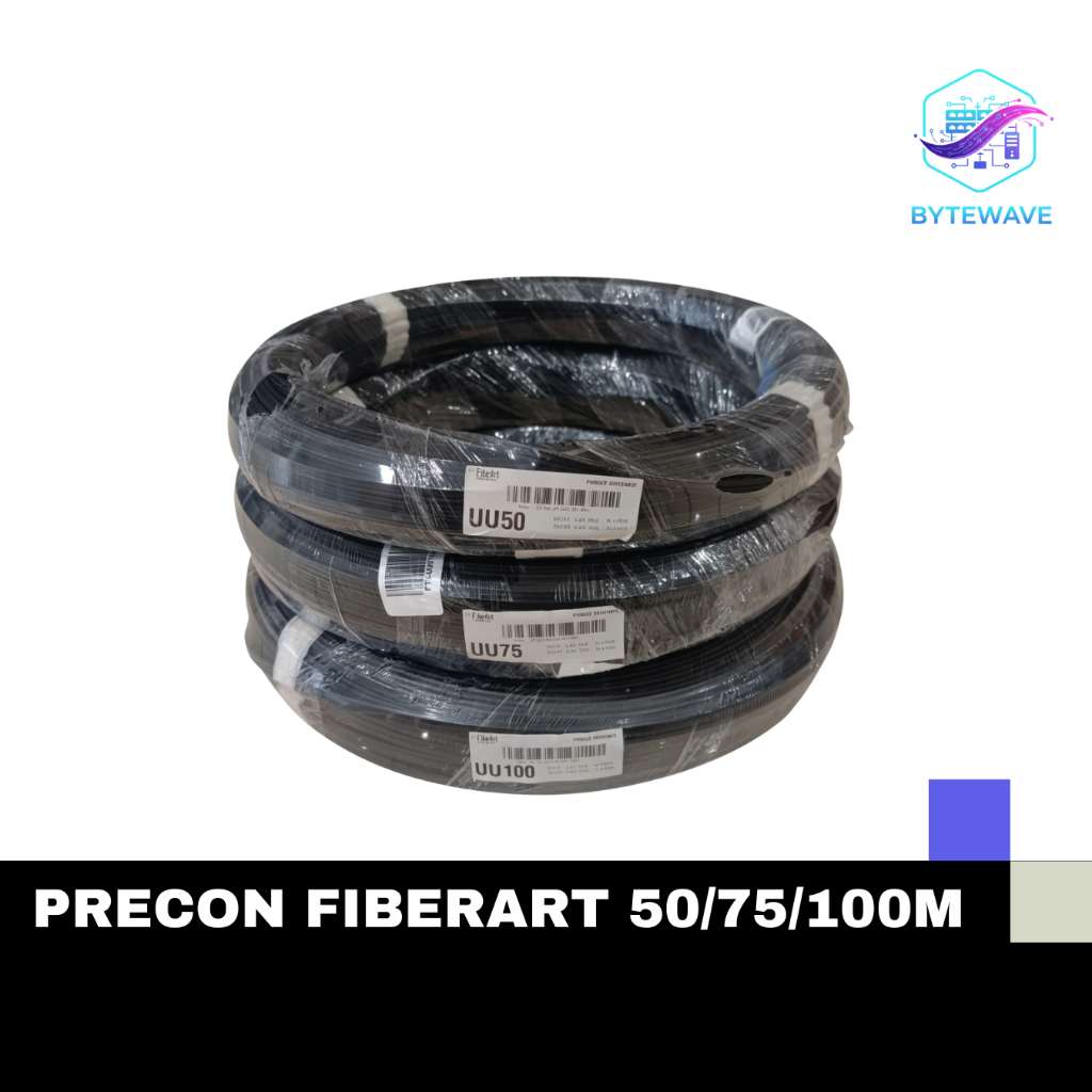KABEL FIBER OPTIC PRECON 50/75/100M