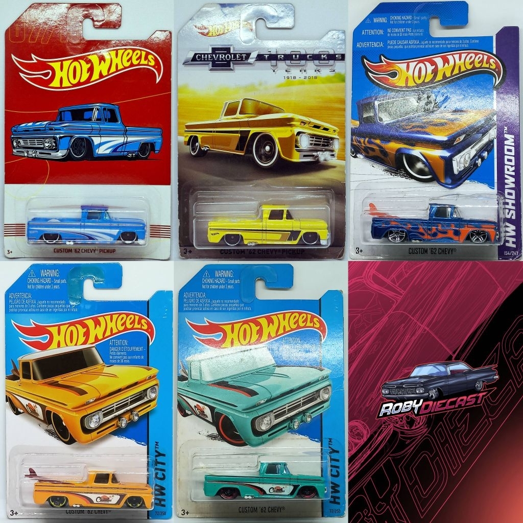 Hot Wheels Custom '62 Chevy Pickup