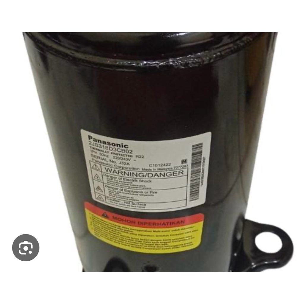 KOMPRESOR AC PANASONIC 2JS318 / 2JS318D | KOMPRESOR AC PANASONIC 2PK R22 ( BODY BESAR )