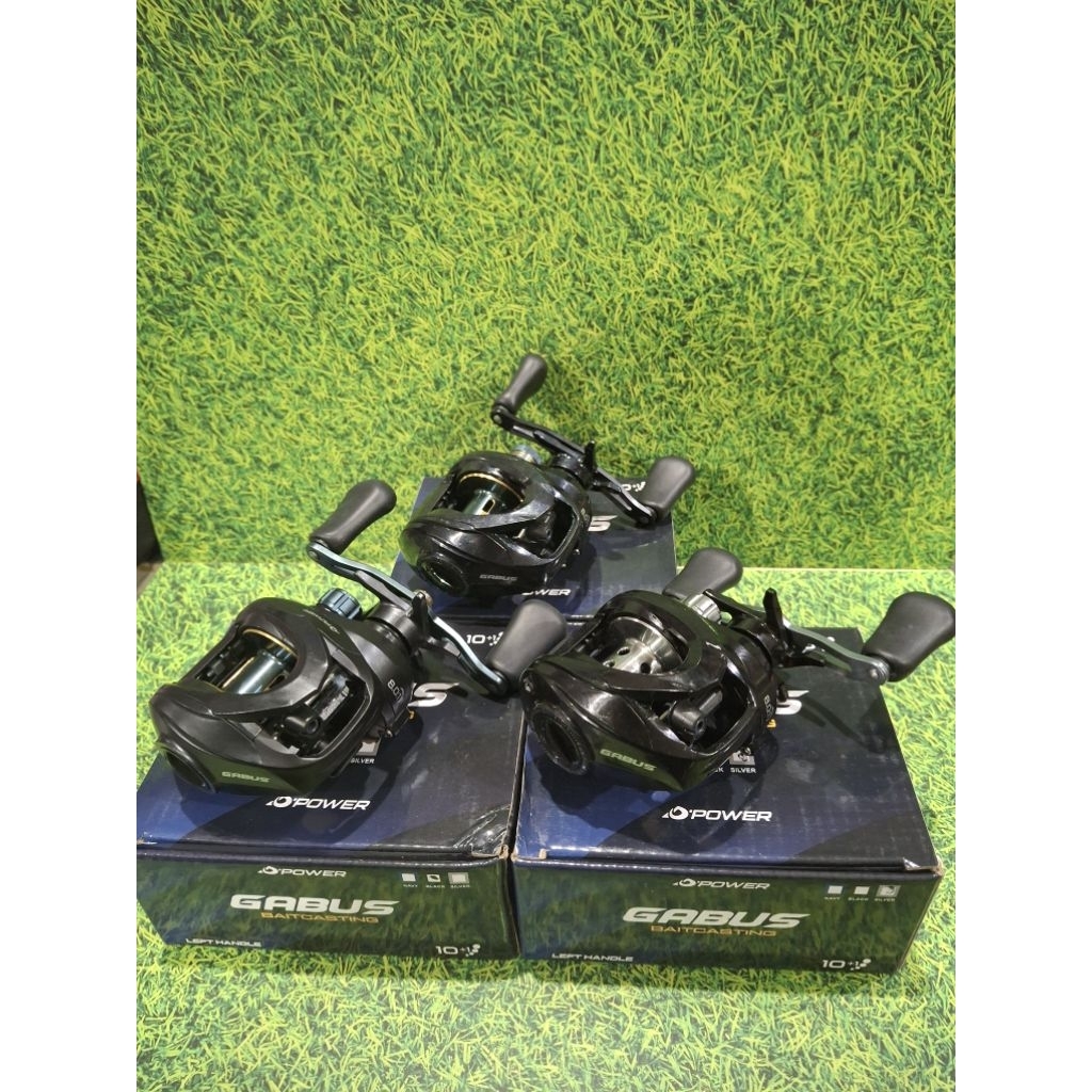 Reel BC Dpower Gabus ratio 8.0:1 drag clicker