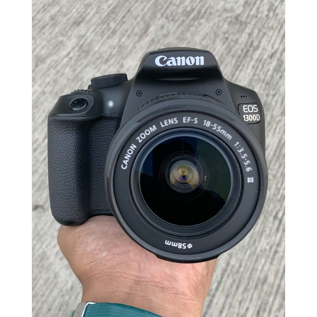Canon 1300D kit 18-55mm Mulus bekas second