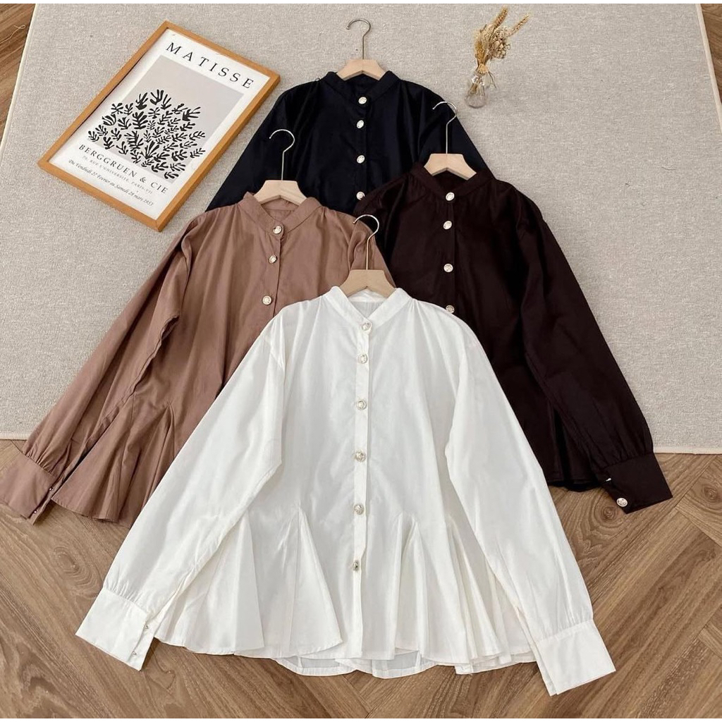 KATRIN BLOUSE POLOS RAYON TWILL