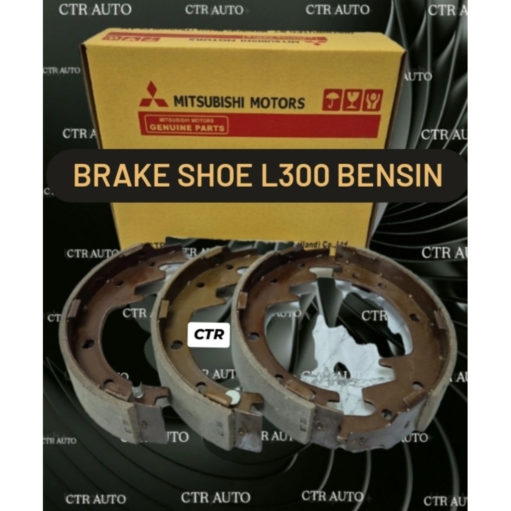 BRAKE SHOE~L300 BENSIN /KAMPAS REM BELAKANG ASLI ORIGINAL MITSUBISHI L300 BENSIN