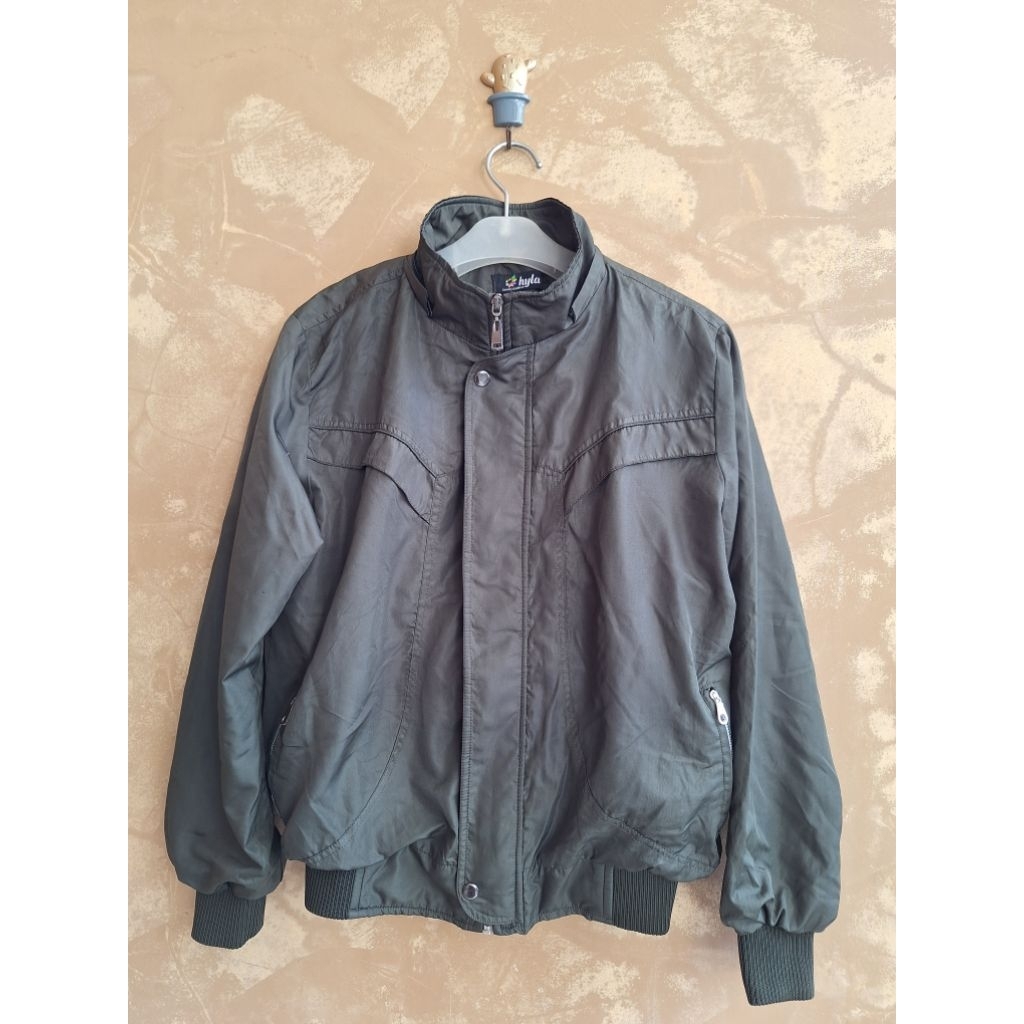 PRELOVED JAKET HYLA PARASUT CARDI TUNIK RODEO SWEATER BAHAN TEBAL JUMPER JAKET TOPI TUDUNG JAKET KAO