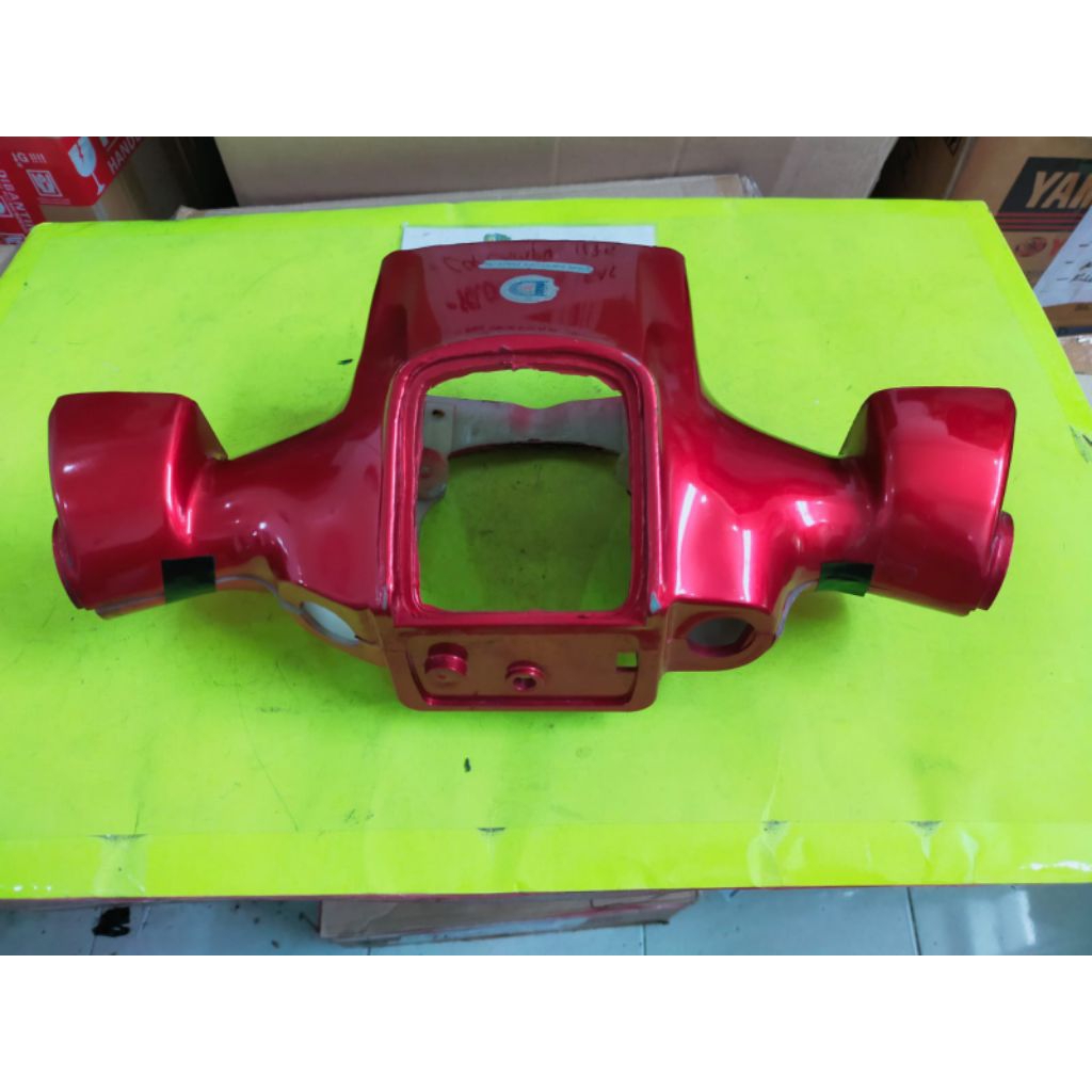 batok stir kepala totok lampu depan Suzuki FR80 FR 80 platina merah