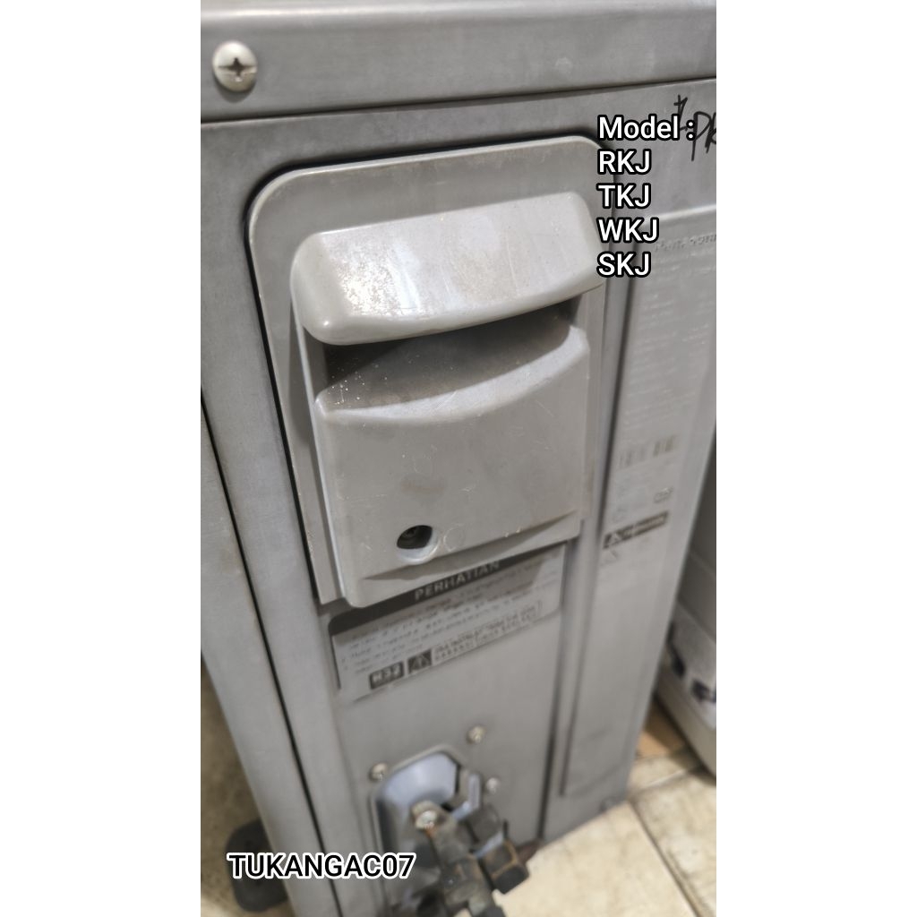 Tutup Terminal Outdoor AC Panasonic 0,5pk-1pk  model RKJ, TKJ, WKJ, SKJ