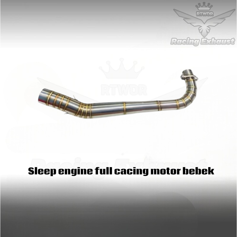 leher knalpot sleep engine model full cacing motor bebek karisma supra 125 motor lain bisa chat admi