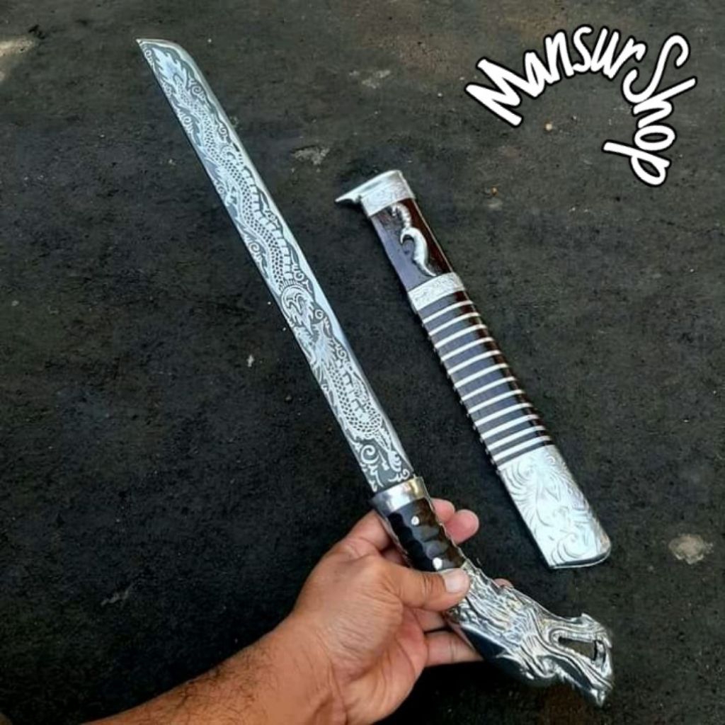 golok berkebun cibatu seni ukir