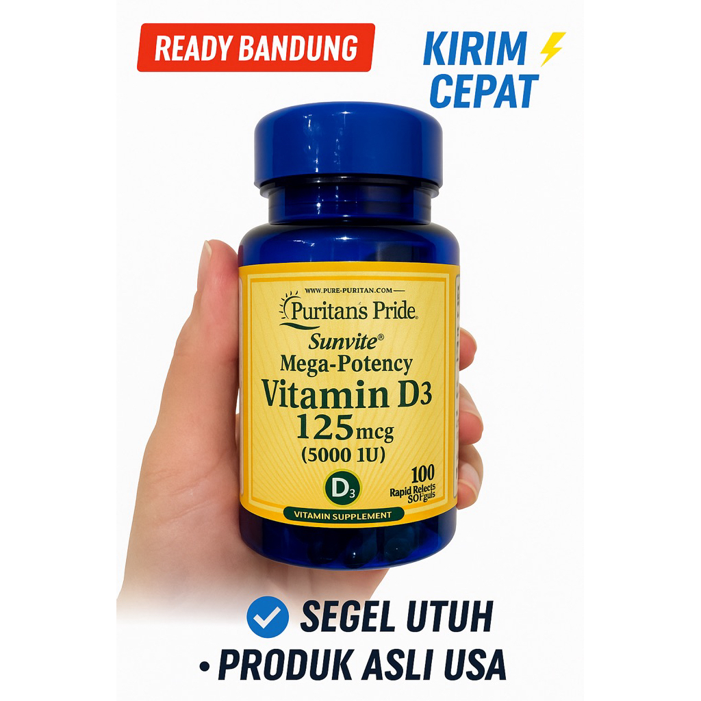 Puritan's puritan puritans pride vitamin d3 vit d3 vitamin d 3 vit d 3 5000iu 5000 iu 100 200 sg