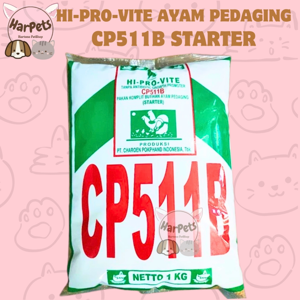 Makanan Ayam HI PRO VITE 511B Untuk Anak Ayam Pedaging