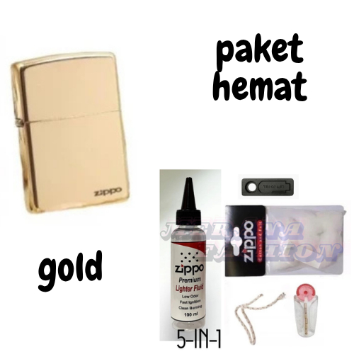 Termurah - Paket Hemat Korek Api Zippo Termurah Original - Korek Api - Minyak Zippo