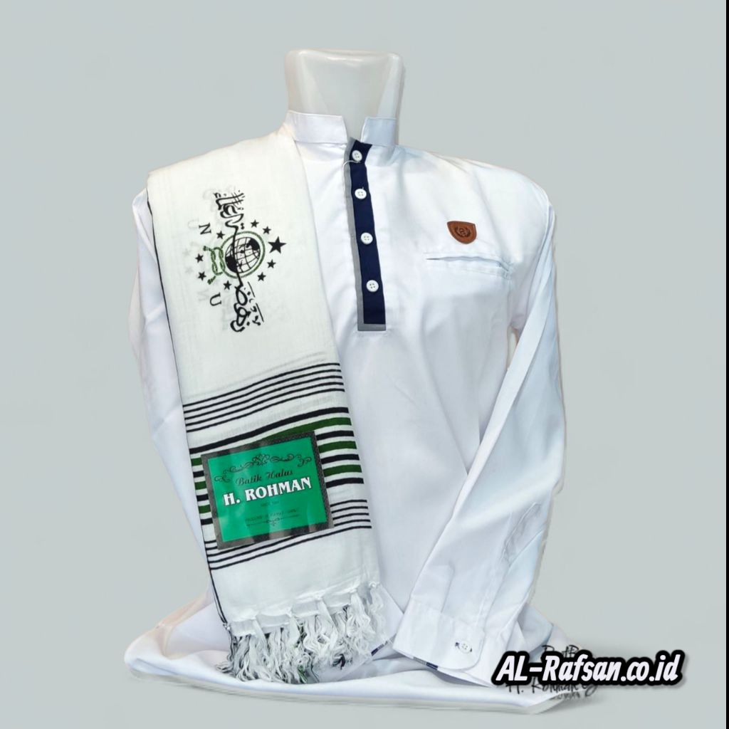 Sorban NU Motif Nahdlatul Ulama H. Rohman – Sorban Santri Muslim Premium