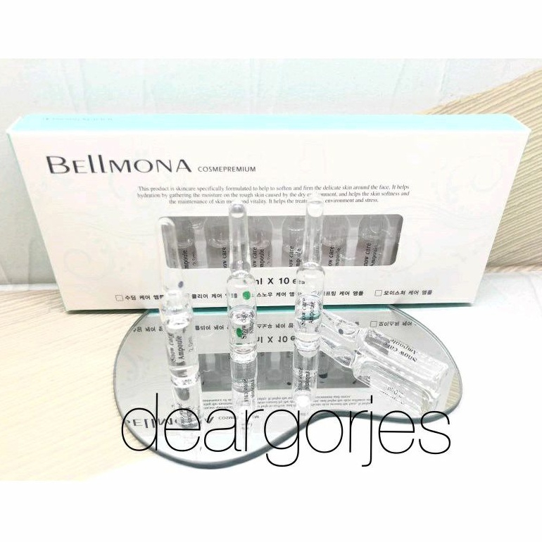 (Garansi Original !!) Ecer Bellmona Snow Care Serum Whitening Wajah mym dermapen mts OLES