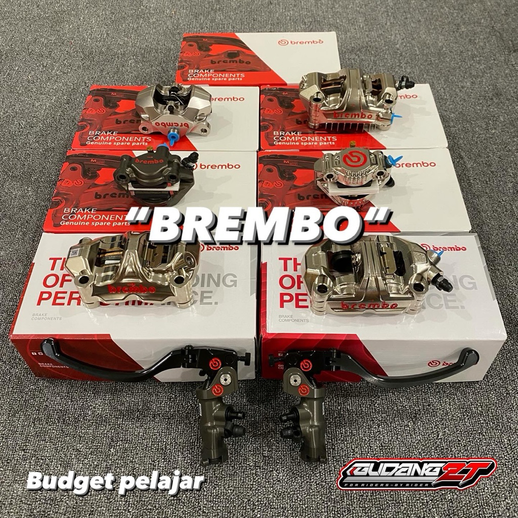 BEST QUALITY BREMBO BILLET TAIWAN GP4MS GP4LM GP4RX NICKEL MOTO3 dll Kualitas sama 100% dengan BREMB