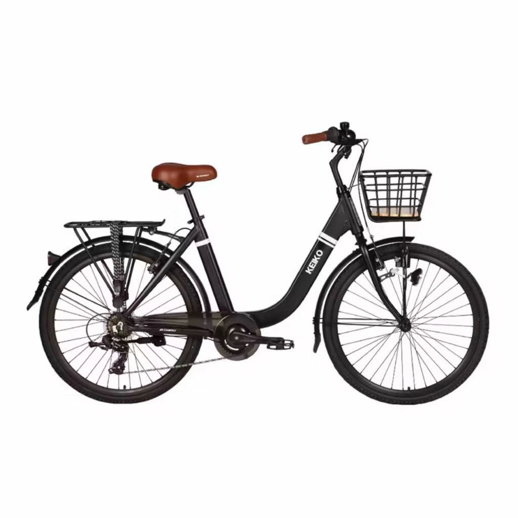 Sepeda City Bike Mini Element Keiko Ukuran 26 Inch Frame Allumunium 7 Speed by Element Bike