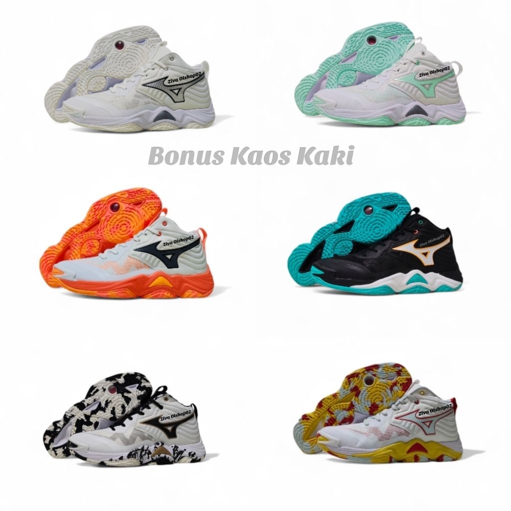 COD // Sepatu Volly Mizuno Wave Momentum 3 Low Super Premium import Vietnam / Sepatu Voli Mizuno Mom