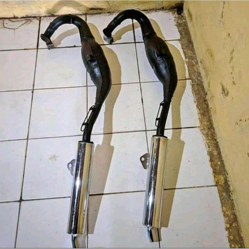 Knalpot Bobokan Perut Ninja RR/R Asli Original