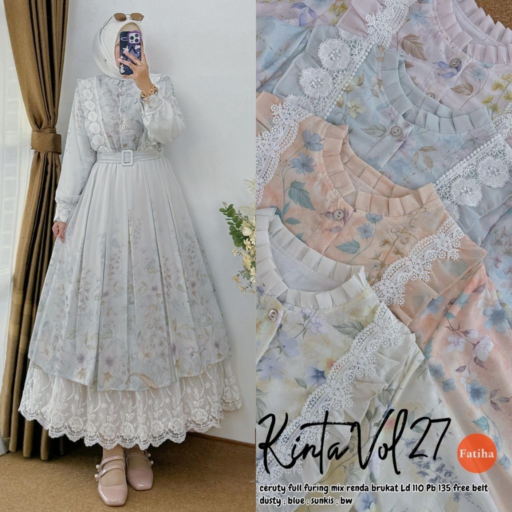 KINTA DRESS, KINTA DRESS VOL#21, KINTA DRESS VOL 26, KINTA DRESS#27, KINTA#8 BY FATIHA