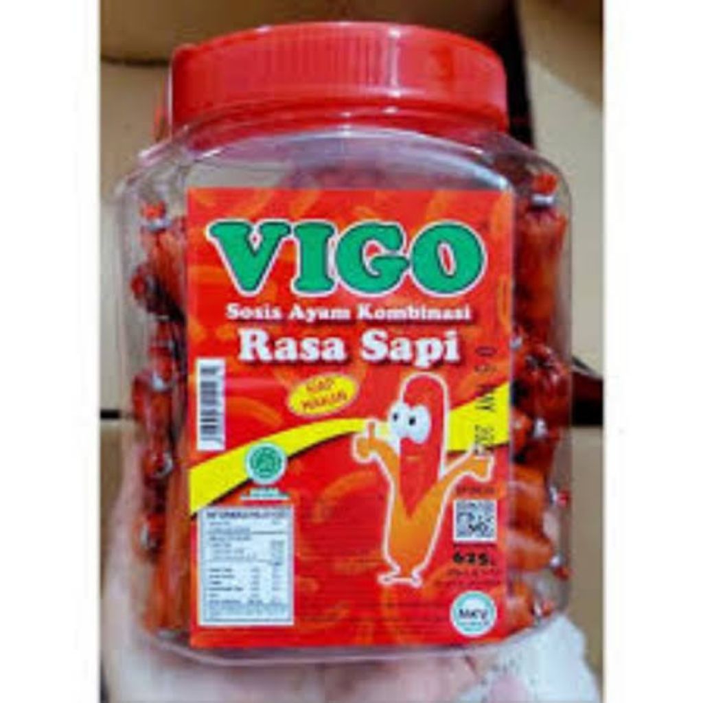 SOSIS VIGO RASA SAPI TOPLES ISI 50 BIJI