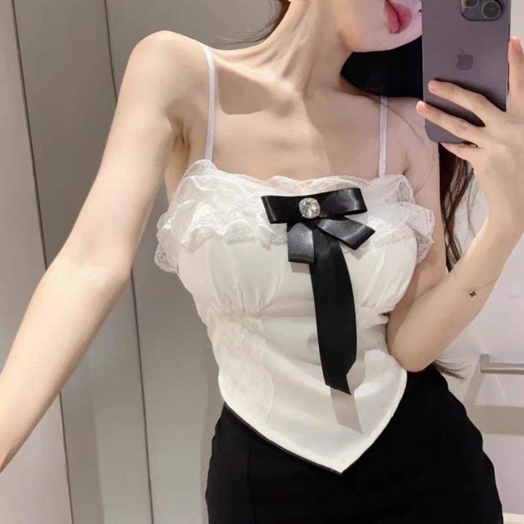 Atasan Pita Renda Wanita 282736