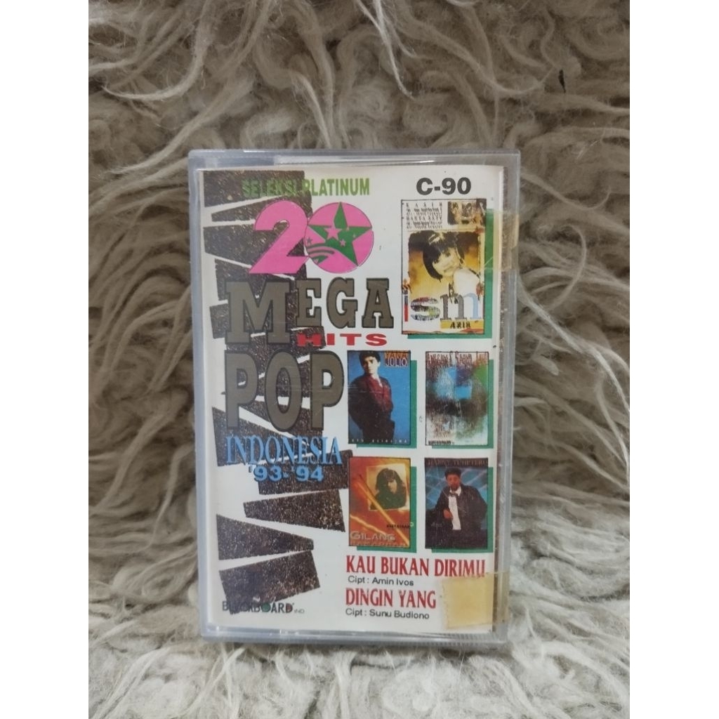 20 mega pop indonesia kaset pita