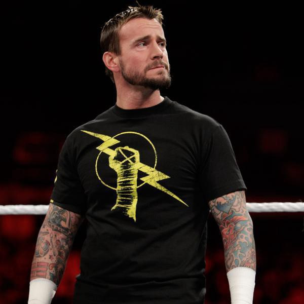 Tshirt WWE Thunder Kaos WWE High Quality Katun 24S WWE CM Punk