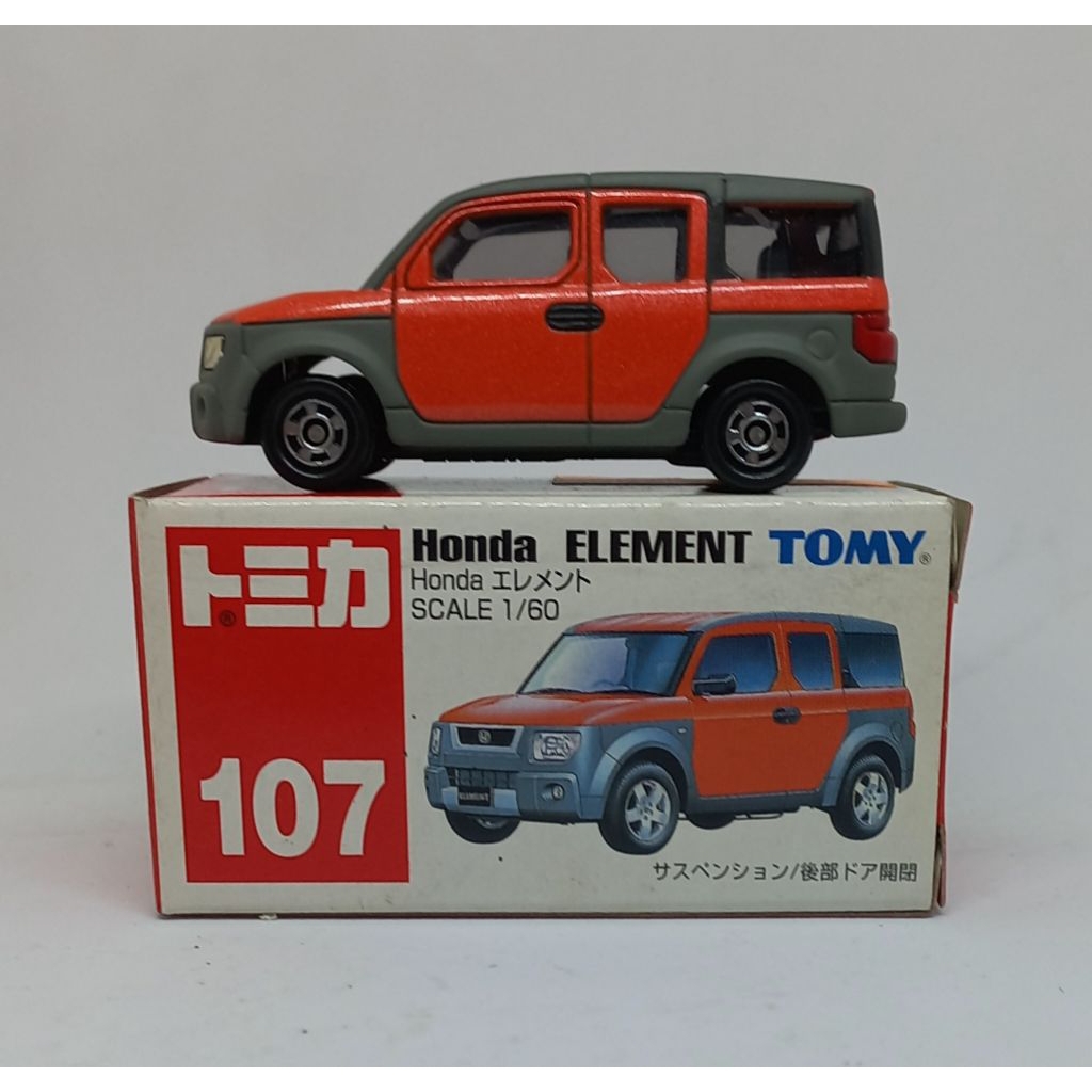 tomica honda element 107 tomy biru diecast (t)
