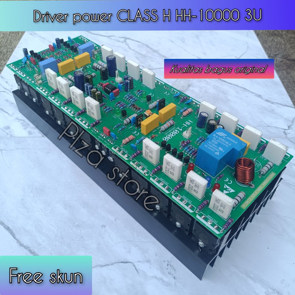 Driver power Class H HH10000 fullset tenaga badak tinggal colok PSU HH-10000 3U pjg 30cm fullset by 