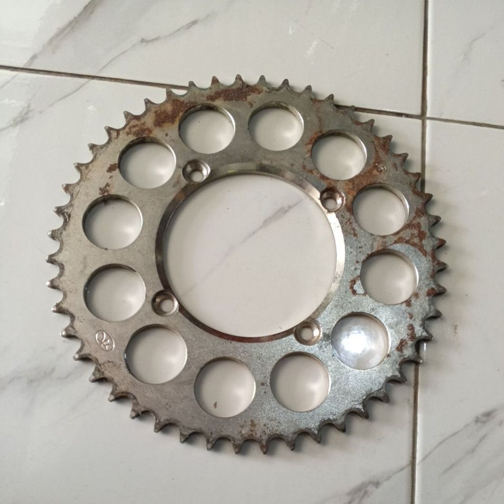 gir belakang Kawasaki KLX ukuran 48/520