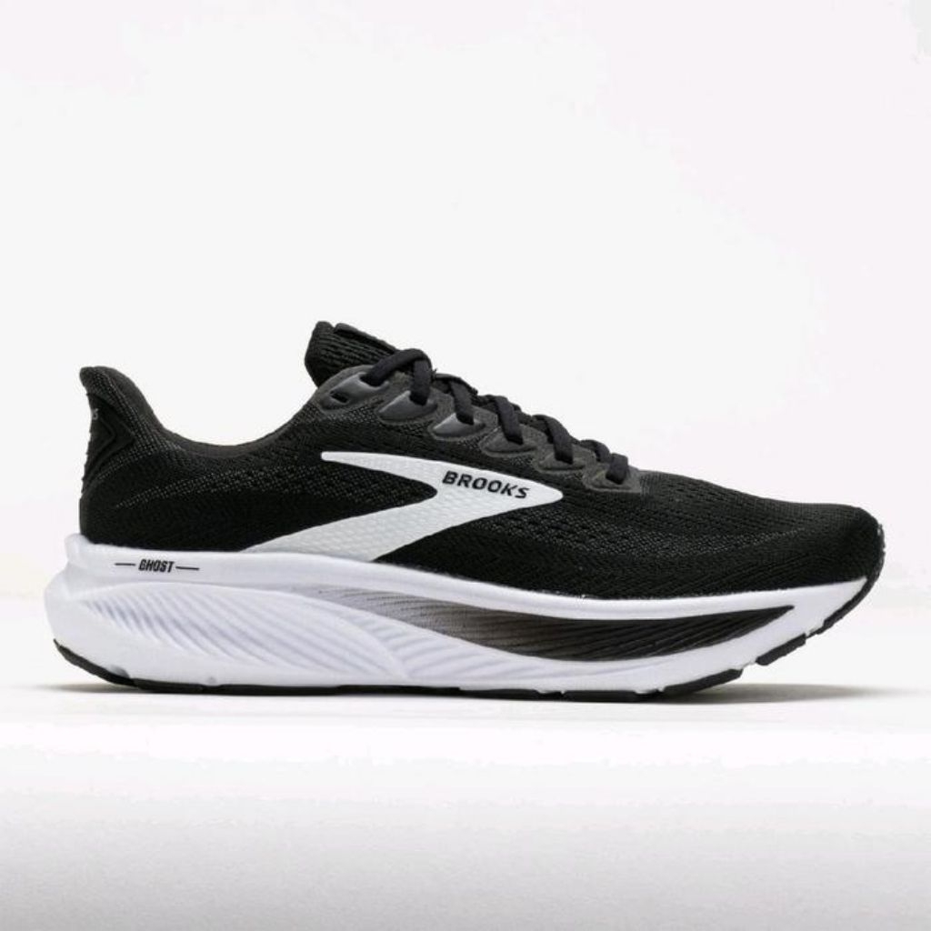 Sepatu Lari Brooks Ghost 17 Men's Black/Grey/White
