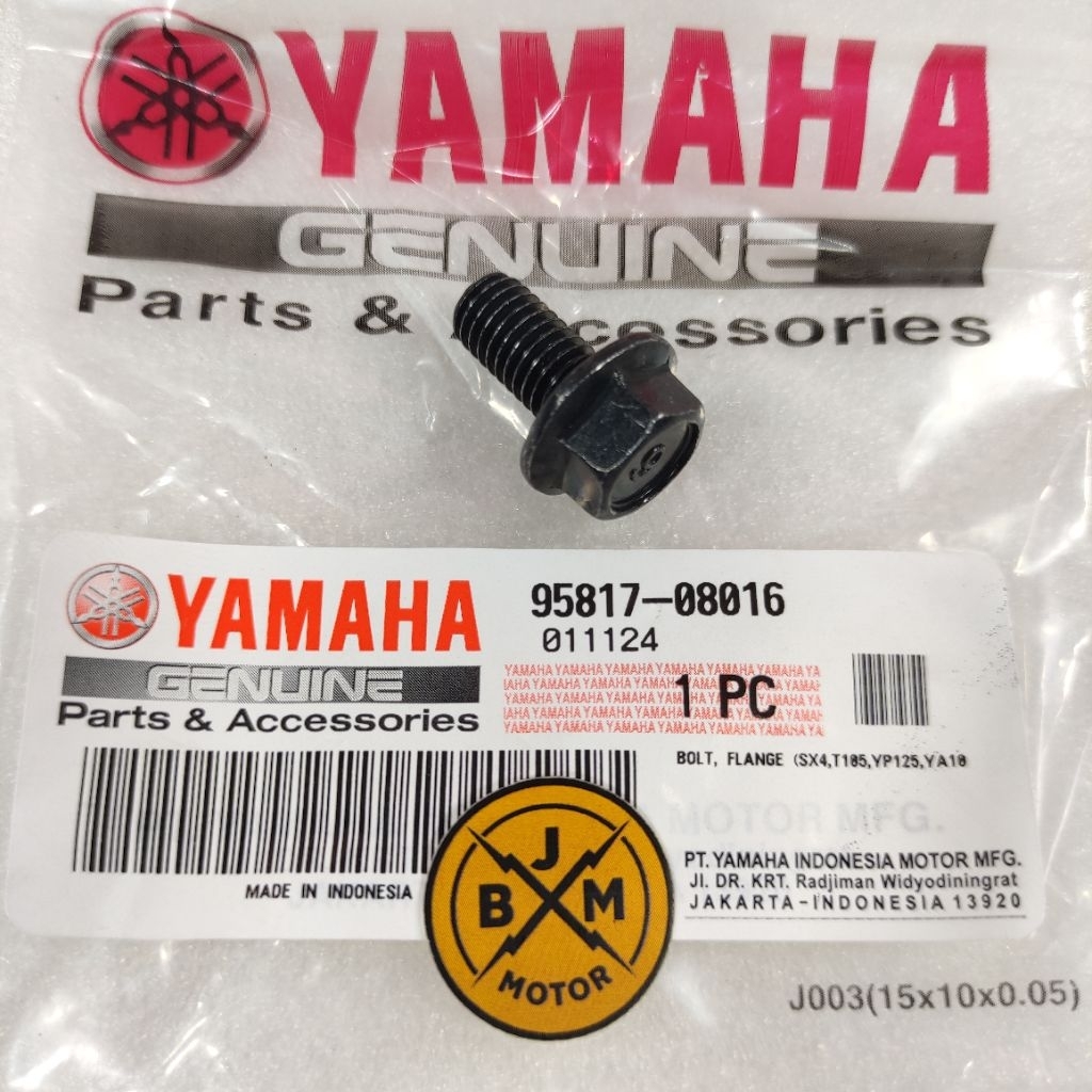 BAUT BRAKET BREKET KLAKSON RX KING BOLT BRACKET HEAD RXZ Asli Original Yamaha YGP 95817-08016