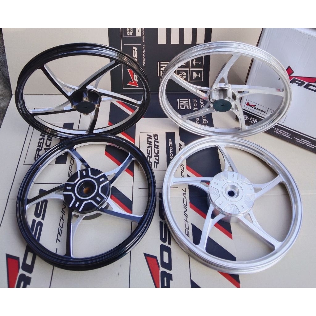 VELG RACING V ROSSI SAMURAI RING 17 BEAT SCOOPY VARIO 125/150 BEAT FI SCOOPY FI BEAT ESP SCOOPY ESP 