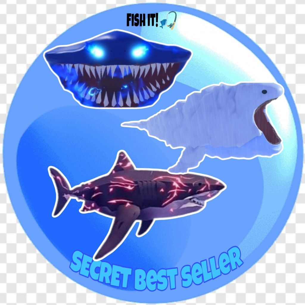 Fish it SECRET BEST SELLER🔥 - Megalodon - ElMaja - Worm - Games Anak