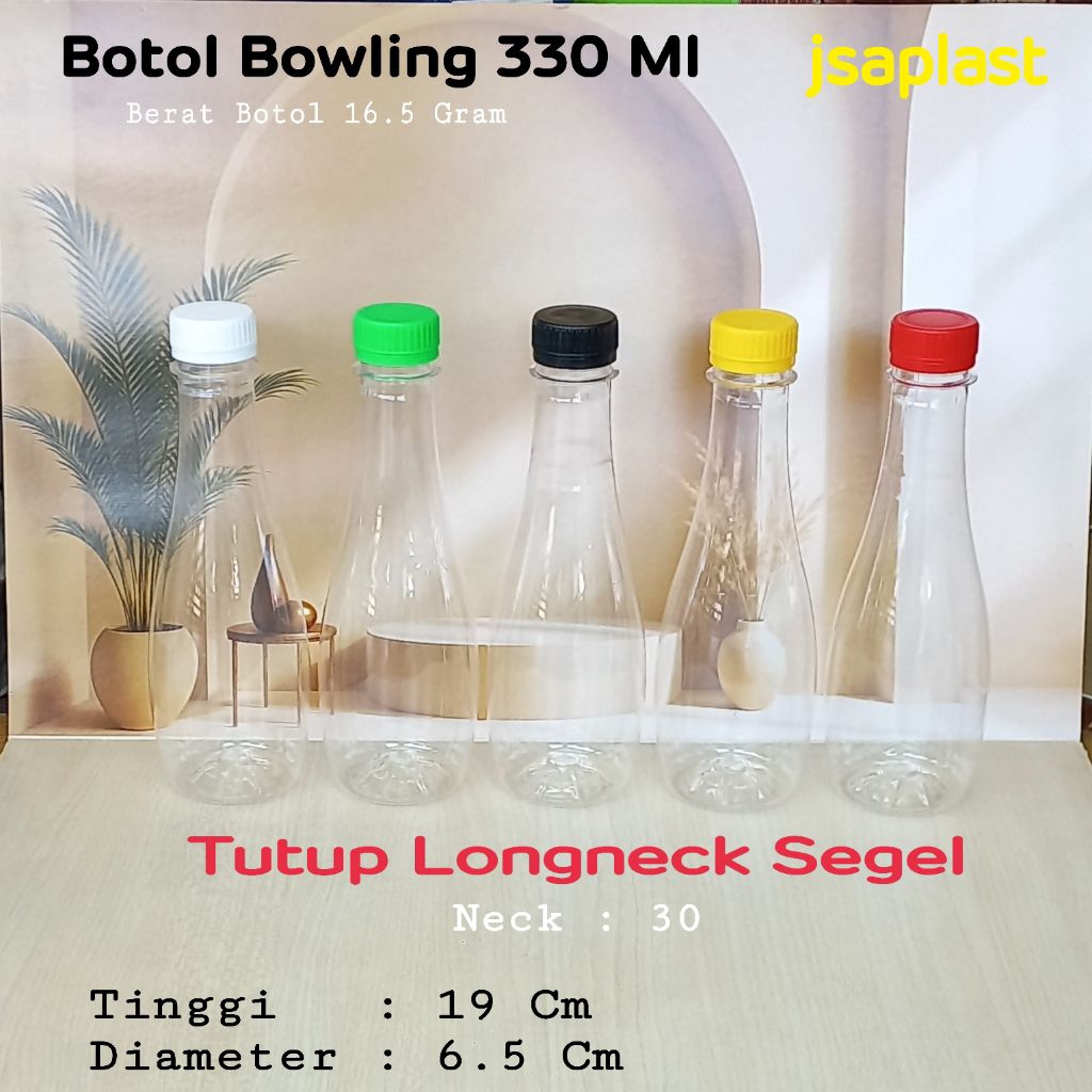 Botol Bowling 330 Ml - Tutup Longneck