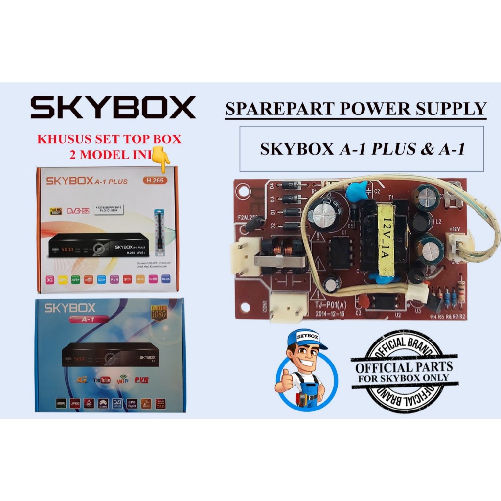 PSU Original Receiver Skybox A1 Plus / Skybox A1 power supply