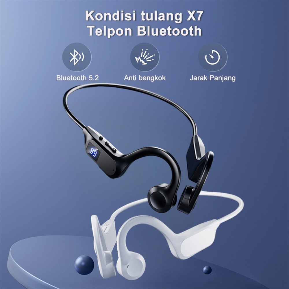 Wireless Earphone Bone Conduction Sport Open Ear Earphone Bluetooth Headphone