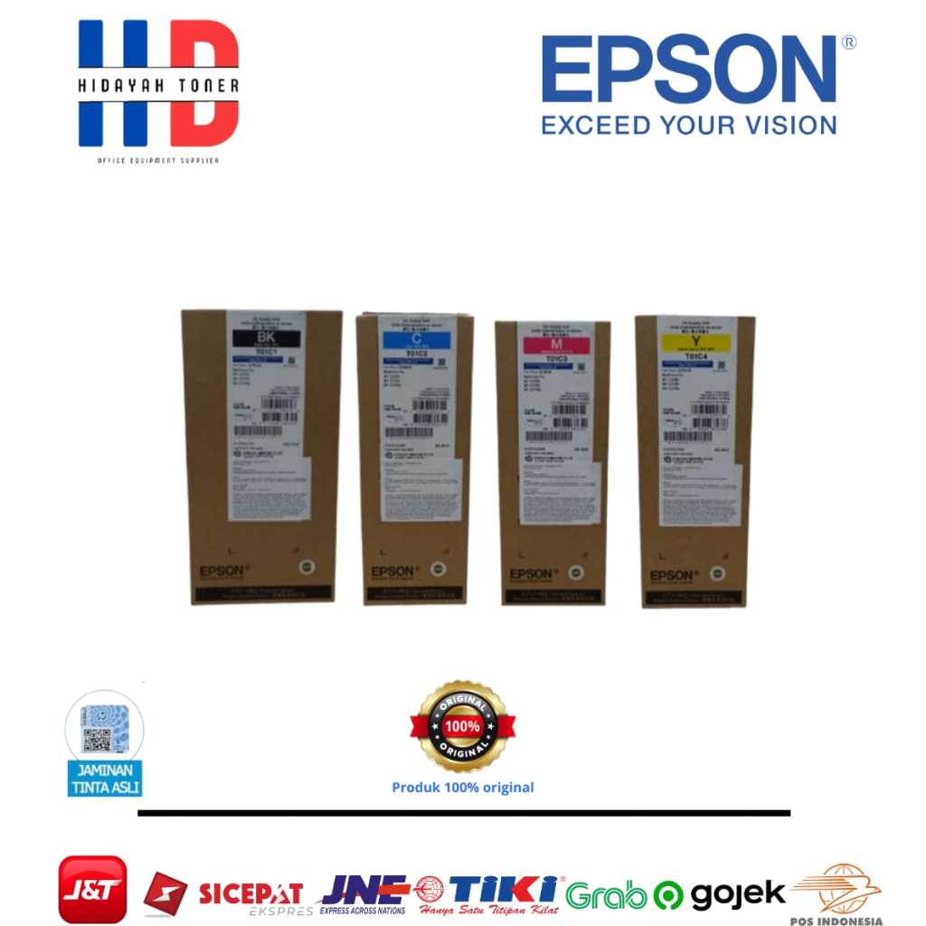 Tinta EPSON T01C Standard Tinta printer Epson WF C579R 579R