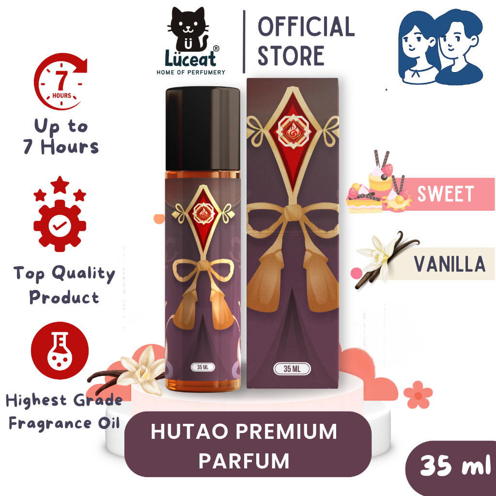 Parfum Luceat Genshin Impact Hutao Edisi Parfum Genshin 35ml | Genshin Impact Hutao