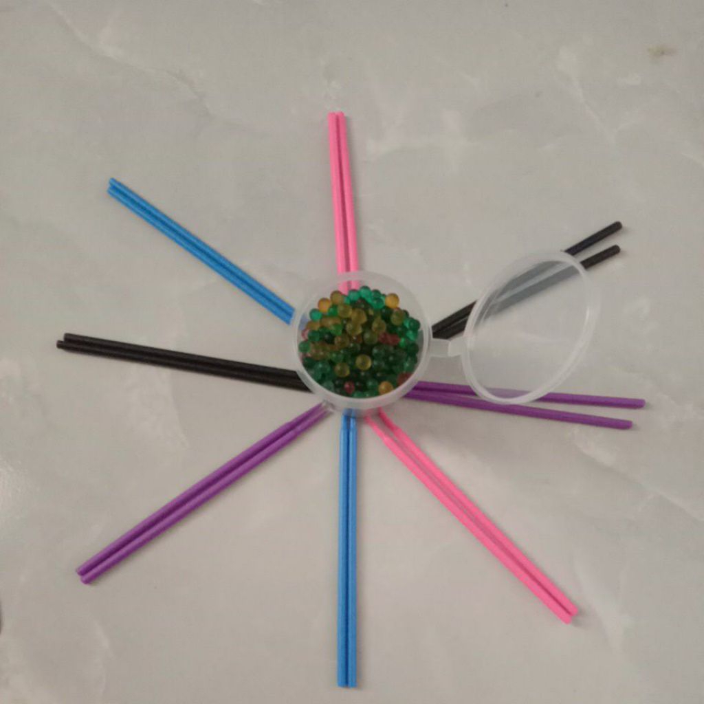 tusuk warna warni klik ball , alat tusuk perasa klik ball Flavour murah