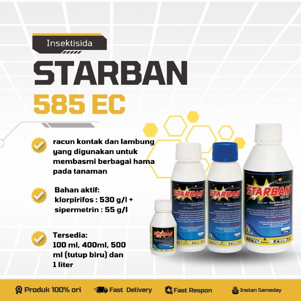INSEKTISIDA STARBAN 585 EC 500 ml