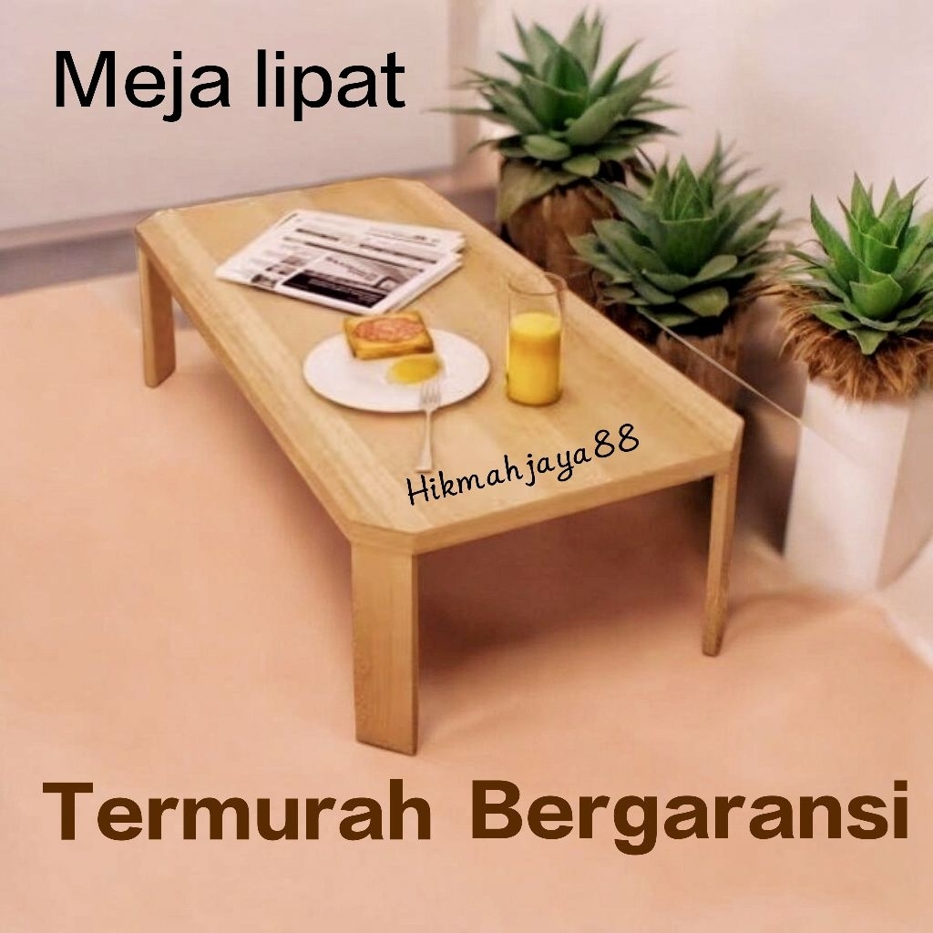 Meja lipat/Meja lesehan lipat/meja tamu lipat 120*60*30 cm