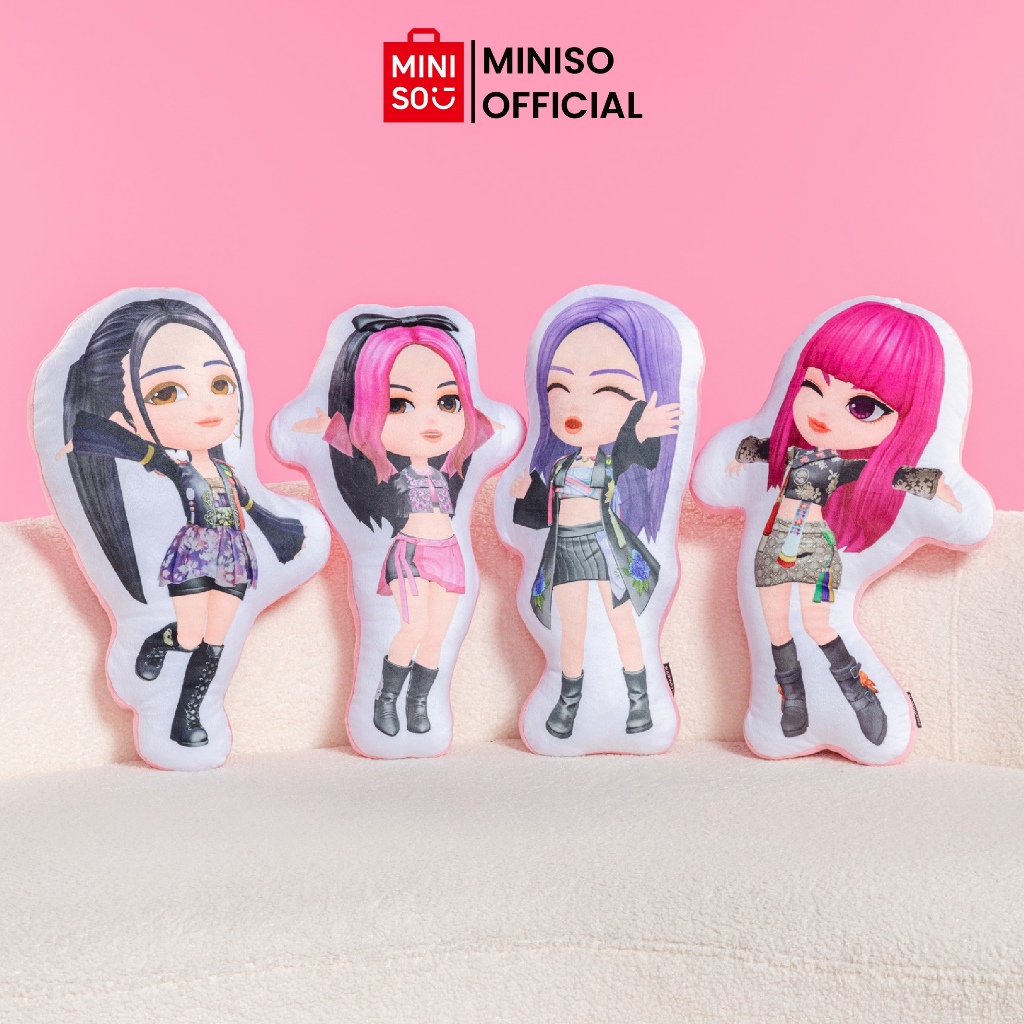 Miniso Plush Pillow BPTG - Whole-Body Figure Small Pillow Bantal Cute and Comfortable Decorative Cus