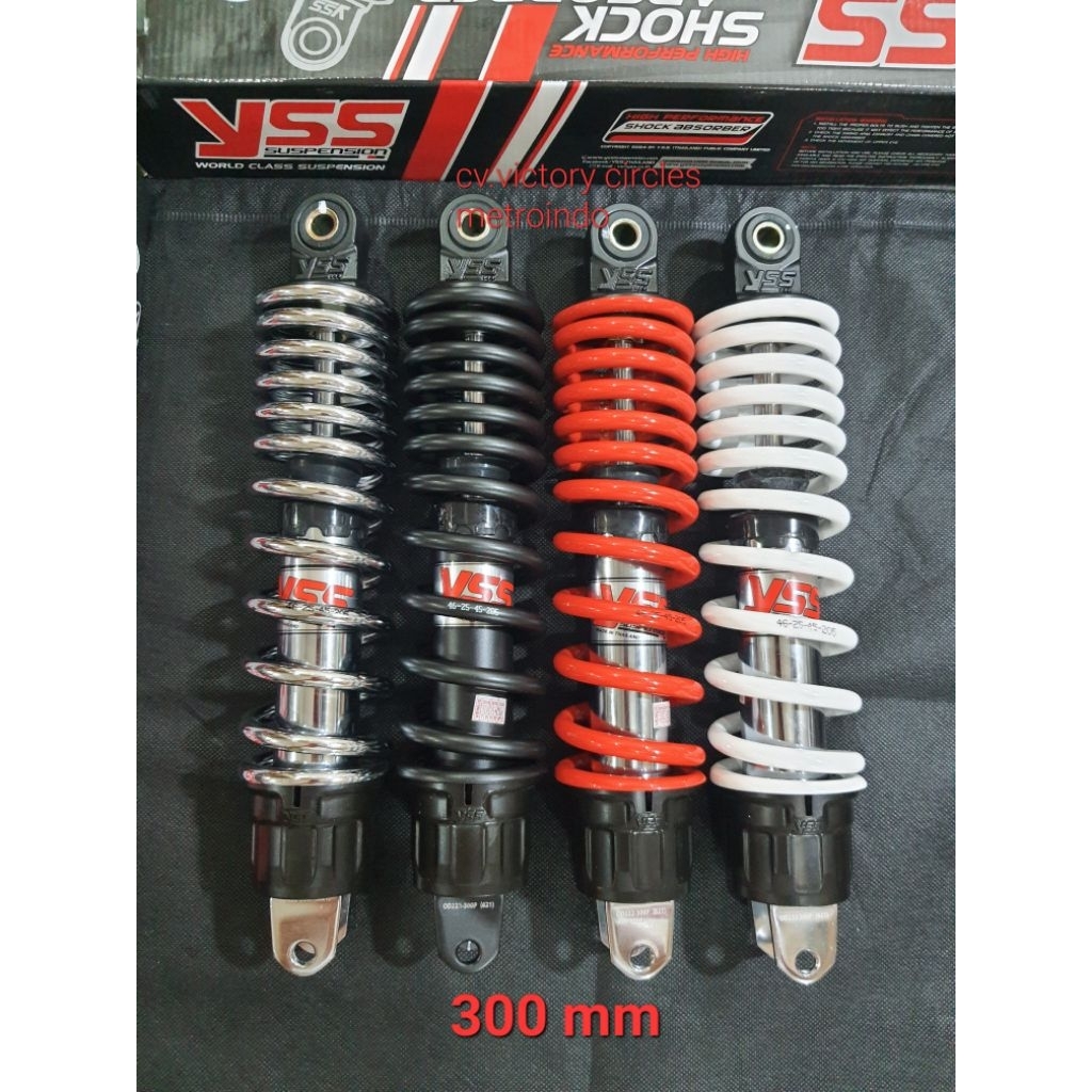 SHOCK YSS PRO PLUS ZR 300 MM MIO / FINO / BEAT OLD / SCOOPY OLD YSS ORIGINAL