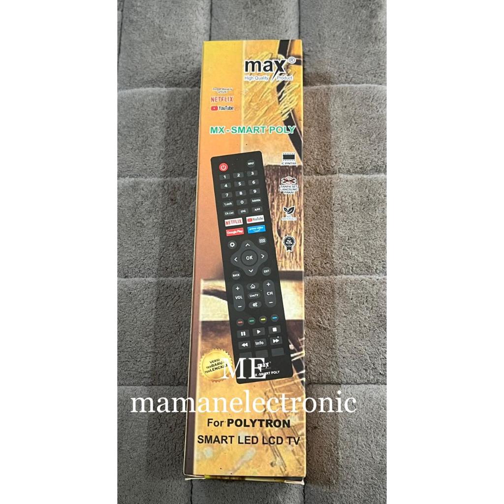 REMOTE POLYTRON SMART TV LCD LED TV MAX
