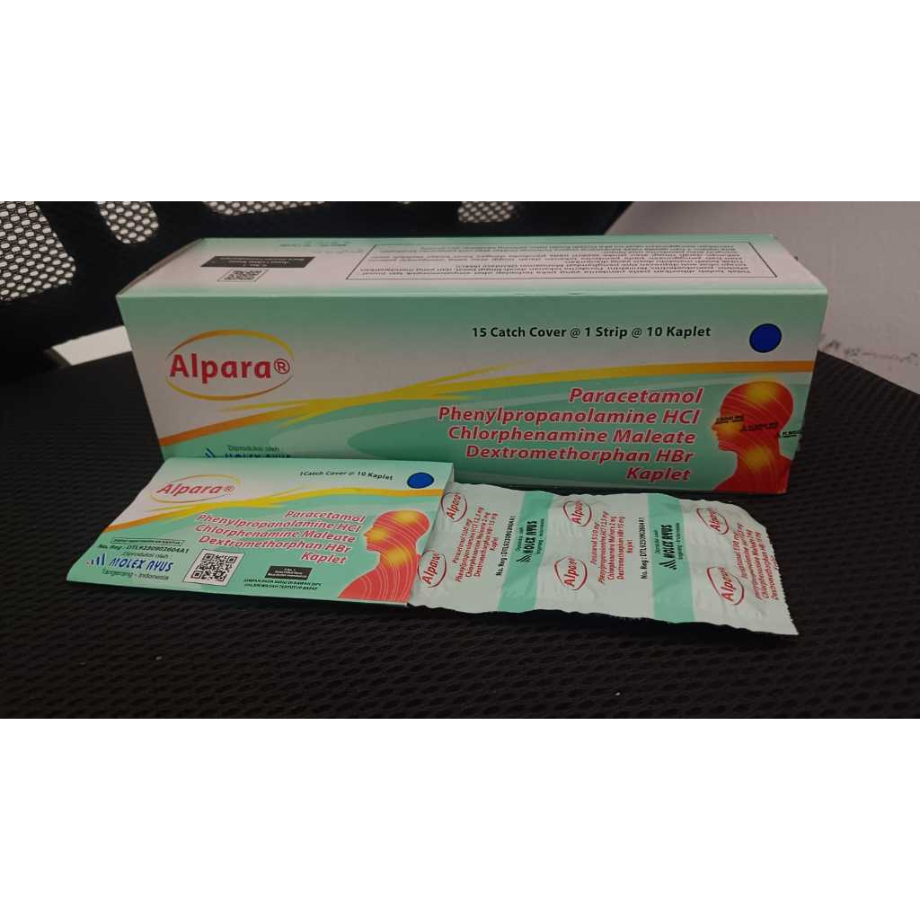 Alpara 1 Box Isi 15 Strip Tablet