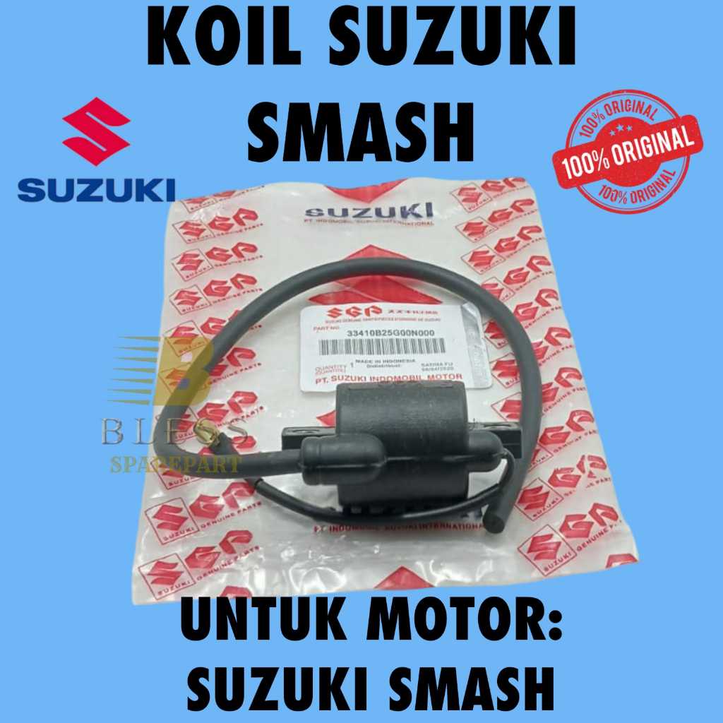 KOIL KODE SMASH BERKUALITAS ASLI ORIGINAL SUZUKI SMASH UNTUK MOTOR SUZUKI SMASH ORI BERGARANSI