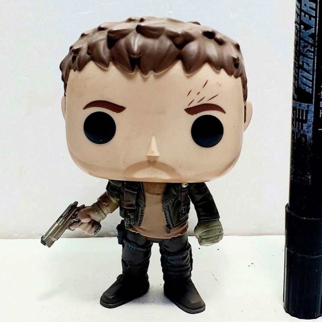 mainan figure funko pop original loose tanpa box Max Rockatansky from the movie Mad Max: Fury Road. 