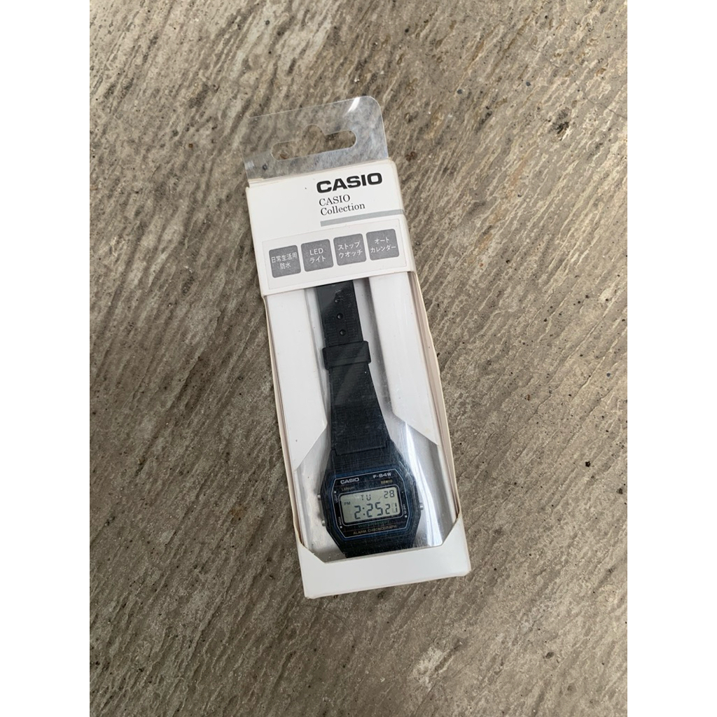 jam tangan casio F-84W (Japan Domestic Market)