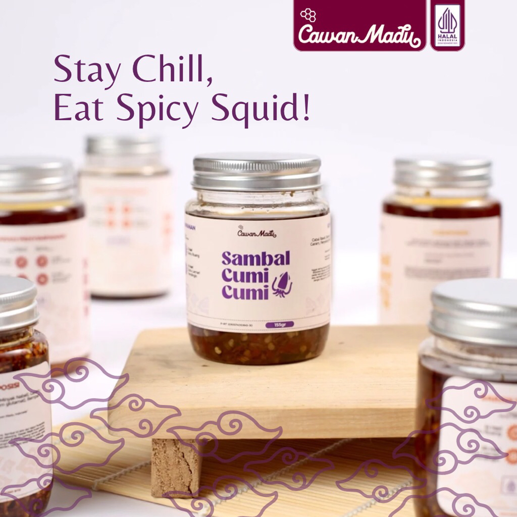 Cawan Madu - Sambal Cumi-cumi 155gr