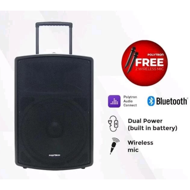 SPEAKER DORONG PASPRO 12F3 POLYTRON
